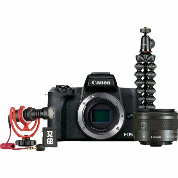 Bild 1 von EOS M50 Mark II für Wechselobjektive im Livestreaming-Kit Systemkamera