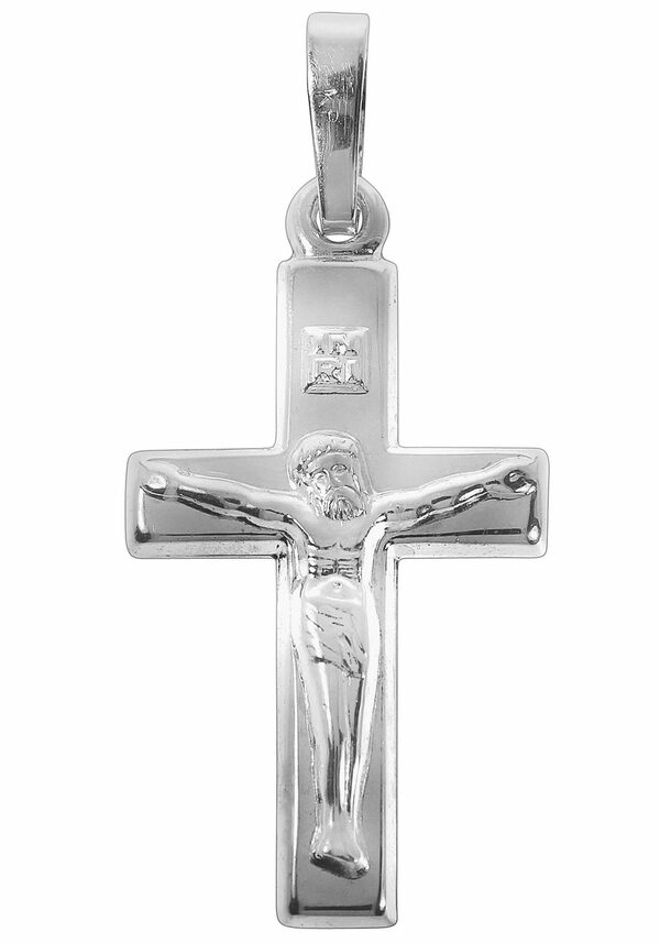 Bild 1 von Firetti Kettenanhänger »Kreuz, Glanz und rhodiniert, massiv«