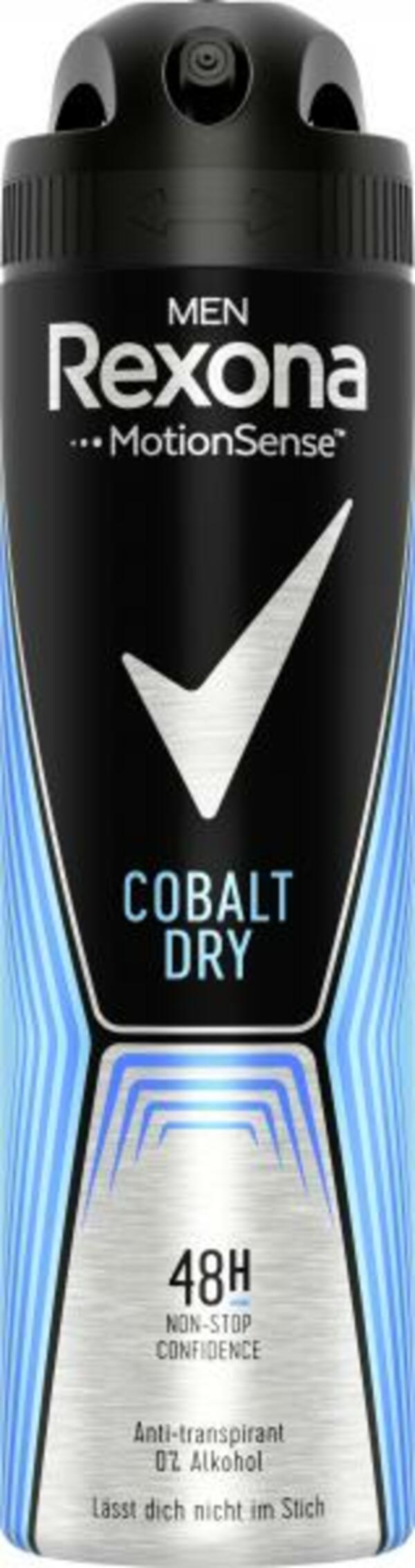 Bild 1 von Rexona Men Motionsense Cobalt Dry Deospray