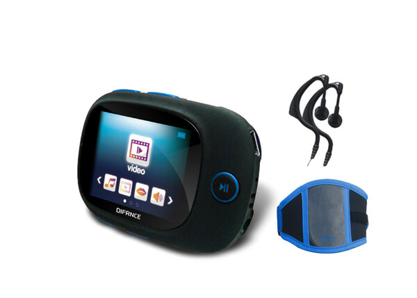 Bild 1 von MP1861, 4GB, blau MP3 Player