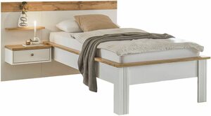 Home affaire Schlafzimmer-Set »Westminster«, Bett Breite Liegefläche 90 oder 140cm und 1 Wandpaneel