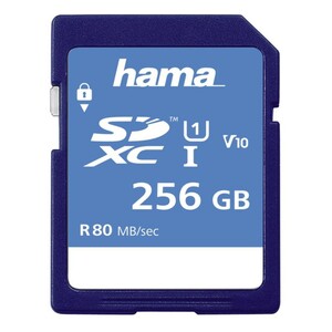 SDXC 256GB Class 10 UHS-I 80 MB/s