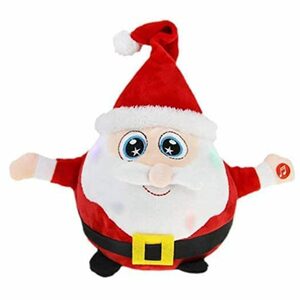 BEARSU Plüschfigur »Leuchtend Weihnachtsmann Elch Spielzeug mit Musik« (1-St)