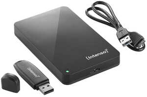 INTENSO HDD-Festplatte und USB-Stick