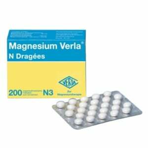 Magnesium Verla N Dragees 200  St