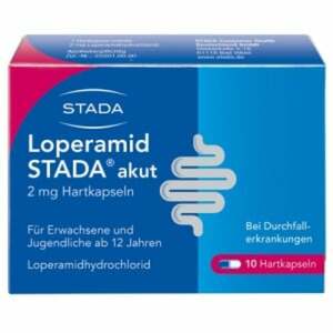 Loperamid STADA akut 2 mg 10  St