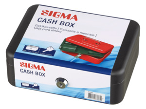 Sigma Geldkassette 8878S, mattschwarz