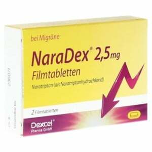 NaraDex 2,5 mg 2  St