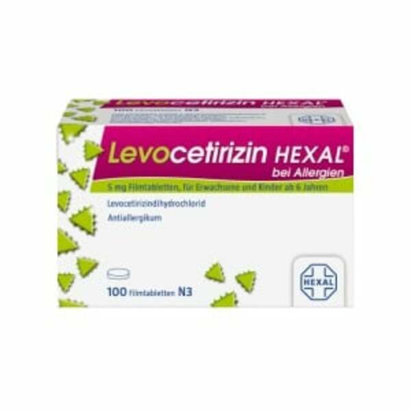 Bild 1 von Levocetirizin Hexal bei Allergien 5 mg F 100  St