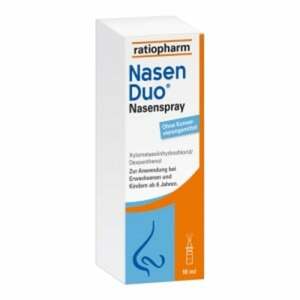 NasenDuo Nasenspray ratiopharm 10  ml