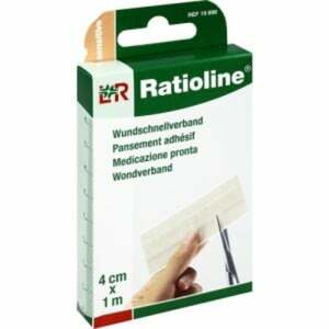 Ratioline Sensitive Wundschnellverband 4 cm x 1 m 1  St