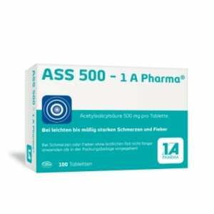 ASS 500-1 A Pharma Tabletten 100  St