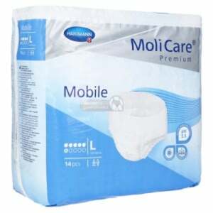 MoliCare Premium Mobile 6 Tropfen Gr.L Einweghose 14  St