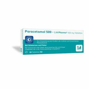 Paracetamol 500-1 A Pharma Tabletten 20  St
