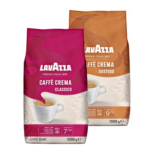 LAVAZZA CAFFÈ CREMA CLASSICO, DOLCE oder GUSTOSO ganze Bohnen,
jede 1000-g-Packung