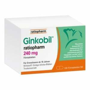 Ginkobil ratiopharm 240 mg 120  St