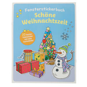 Fenstersticker-Buch "Schöne Weihnachtszeit"