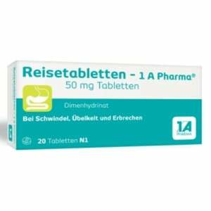 Reisetabletten-1 A Pharma 20  St