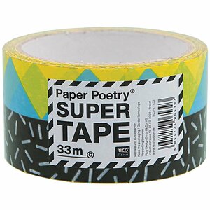 Paper Poetry Paketklebeband 90er schwarz 5cm 33m