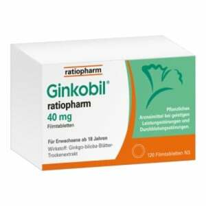 Ginkobil ratiopharm 40 mg 120  St