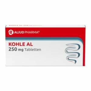 Kohle AL 250 mg 20  St