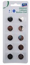 Bild 1 von aro Knopfzellen CR2032, 3 V, 10 Stück