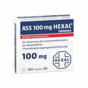 ASS 100 mg HEXAL 100  St