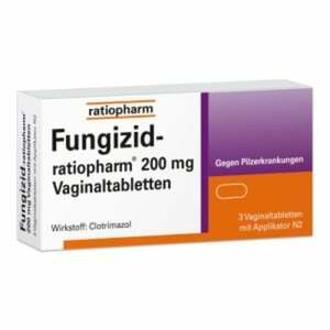Fungizid ratiopharm 200 mg 3  St