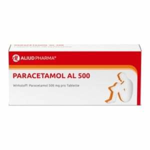 Paracetamol AL 500 Tabletten 20  St