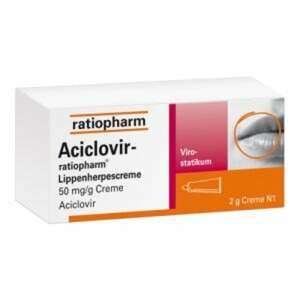 Aciclovir ratiopharm Lippenherpescreme 2  g