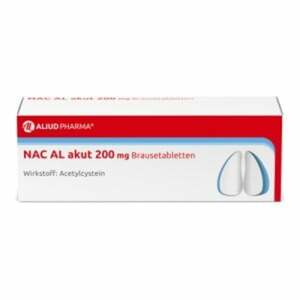 NAC AL akut 200 mg Brausetabletten 20  St