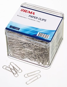 SIGMA Büroklammern 594332 32 mm - 1000 Stück