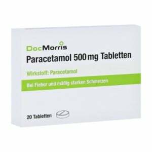 DocMorris Paracetamol 500 mg Tabletten 20  St