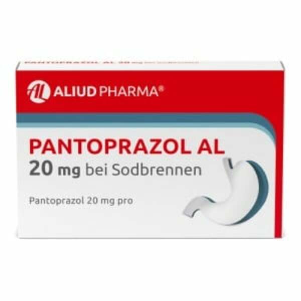 Bild 1 von Pantoprazol AL 20 mg bei Sodbrennen 14  St