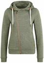 Bild 1 von OXMO Vicky Damen Sweatjacke Kapuzenjacke Hoodie mit Kapuze, Größe:S, Farbe:Climb Mel (7987853)