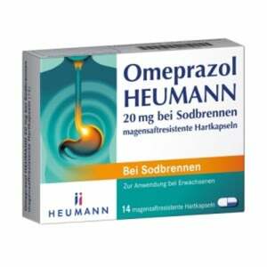Omeprazol Heumann 20 mg magensaftresistente Hartkapseln 14  St