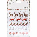 Bild 1 von Paper Poetry Sticker Wintertiere rot 138 Stück