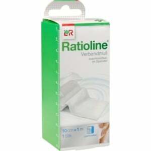 Ratioline Acute Verbandmull 10cmx1m gerollt 1  St