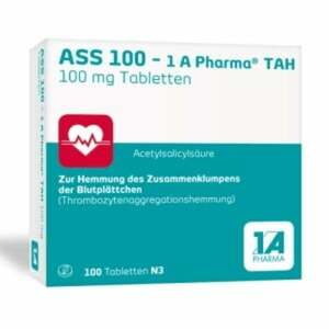 ASS 100-1 A Pharma TAH Tabletten 100  St