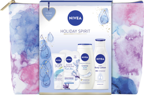 Bild 1 von NIVEA Geschenkset Holiday Spirit inkl. Kulturtasche