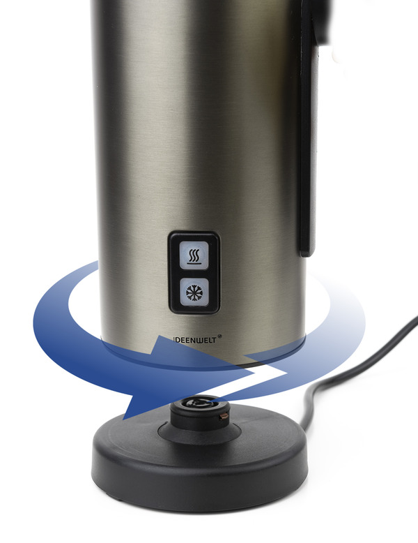 Bild 2 von IDEENWELT Edelstahl-Milchaufschäumer