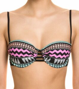 Seafolly Bügel-Bikini-Top »SEAFOLLY Bikini-Oberteil wattierter Damen Bustier-Bikini im Ethno Look Bademode Bunt«