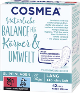Cosmea Balance Plus Slipeinlagen Lang