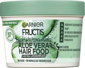 Garnier Fructis Feuchtigkeitsspendendes Aloe Vera Hair Food 3in1 Maske