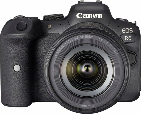 Bild 1 von Canon »EOS R6 Gehäuse + RF 24-105mm F4-7.1 IS STM« Systemkamera (RF 24-105mm F4-7.1 IS STM, 20,1 MP, Bluetooth, WLAN (WiFi)