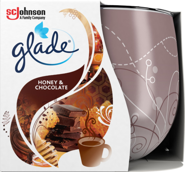 Bild 1 von Glade Duftkerze Honey & Chocolate