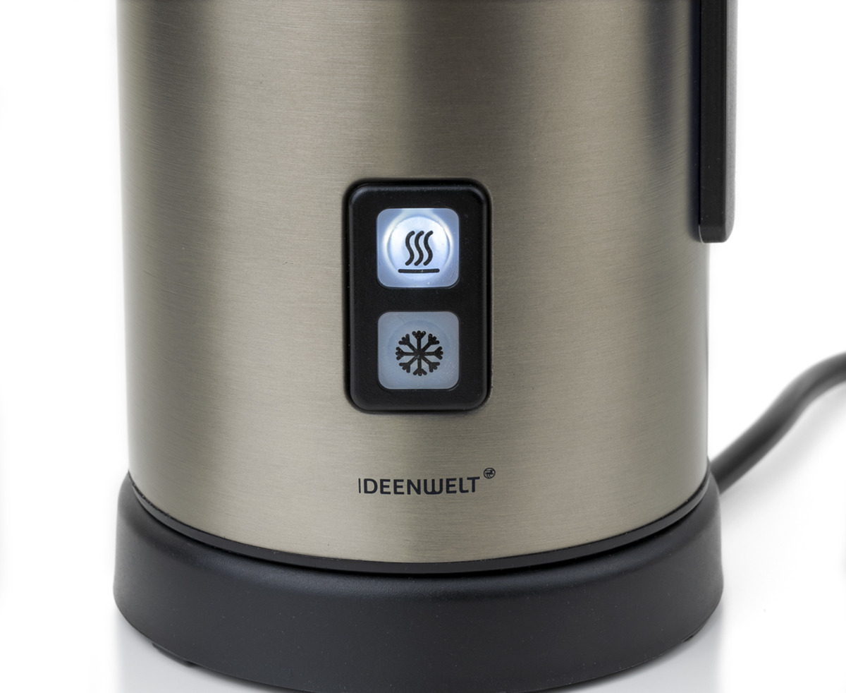 Bild 3 von IDEENWELT Edelstahl-Milchaufschäumer