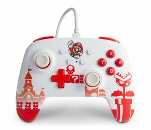 PowerA »Enhanced Wired Controller Mario für Nintendo Switch« Nintendo-Controller