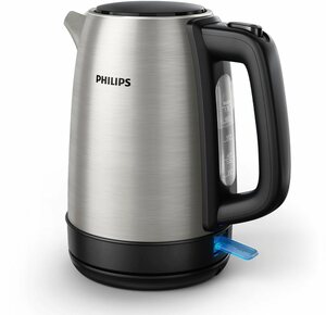Philips Wasserkocher HD9350/90 Daily Collection, 1,7 l, 2200 W, Edelstahl