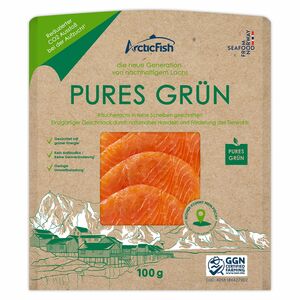 ARCTICFISH „Pures Grün“ – Räucherlachs 100 g